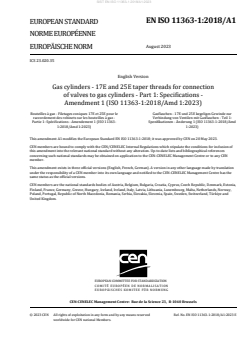 EN ISO 11363-1:2018/A1:2023 - Page 3 preview