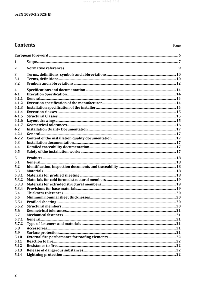 oSIST prEN 1090-5:2025 oSIST prEN 1090-5:2025 - Page 4 preview