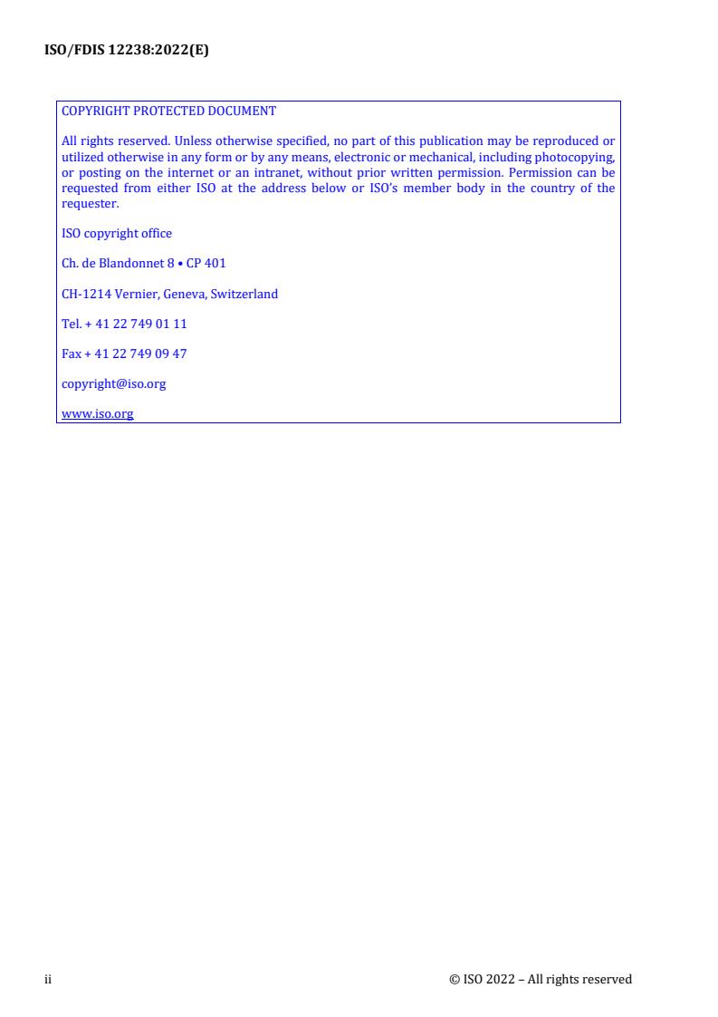 SIST ISO 12238:2023 REDLINE ISO 12238:2023 - Pneumatic fluid power — Directional control valves — Measurement of shifting time
Released:7/1/2022 - Page 2 preview