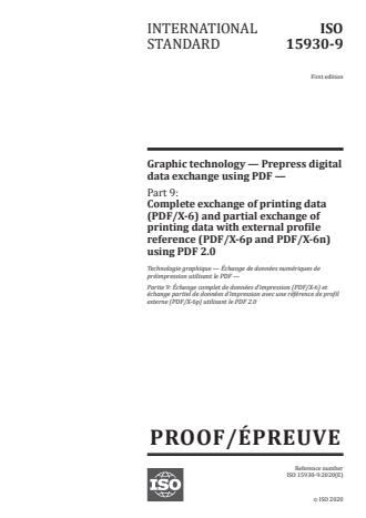 ISO/PRF 15930-9:Version 13-okt-2020 - Graphic technology -- Prepress digital data exchange using PDF