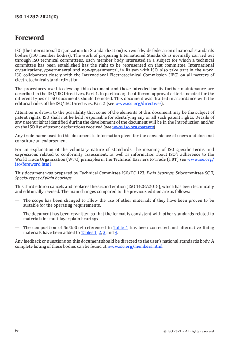 ISO 14287:2021 ISO 14287:2021 - Plain bearings — Pad materials for tilting pad bearings
Released:7/29/2021 - Page 4 preview