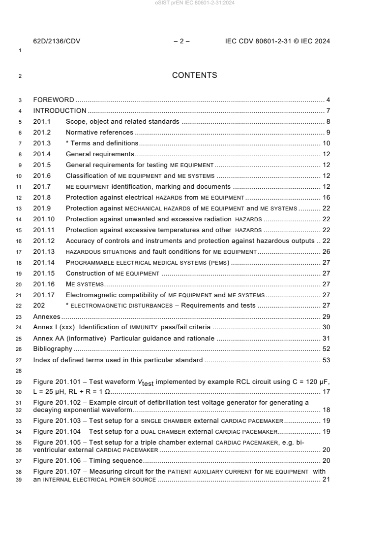 oSIST prEN IEC 80601-2-31:2024 oSIST prEN IEC 80601-2-31:2024 - BARVE - Page 4 preview
