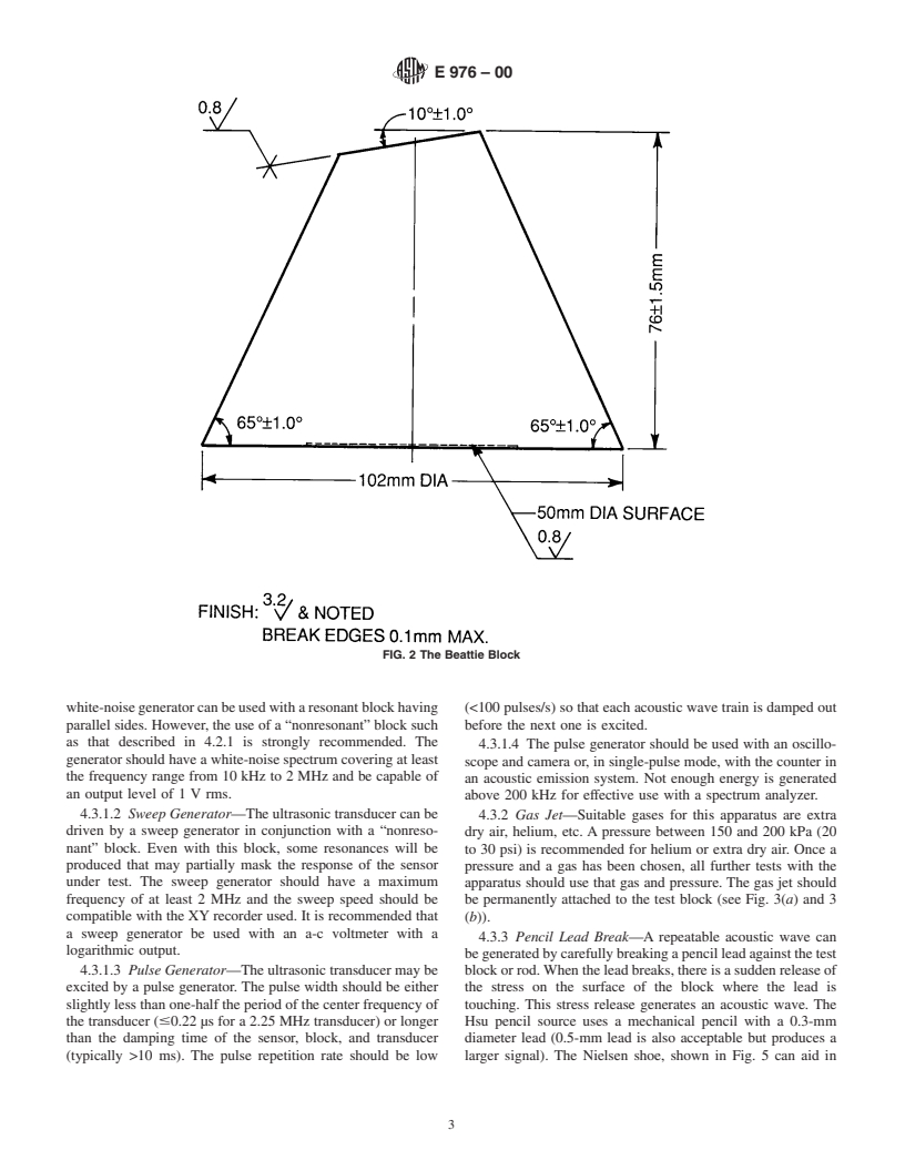 ASTM E976-00 - Standard Guide for Determining the Reproducibility of Acoustic Emission Sensor Response