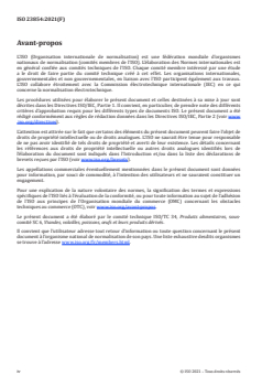 ISO 23854:2021 - Produits fermentés à base de viande — Spécifications
Released:9/7/2021 - Page 4 preview
