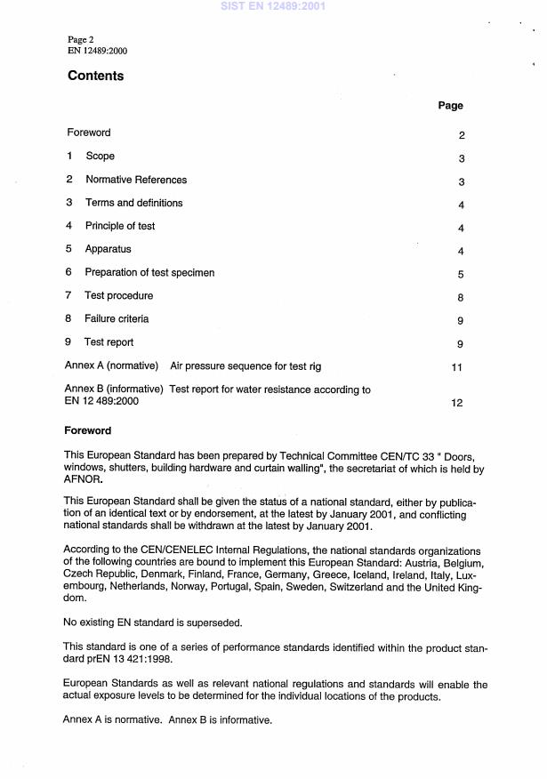 SIST EN 12489:2001 SIST EN 12489:2001 - Page 4 preview