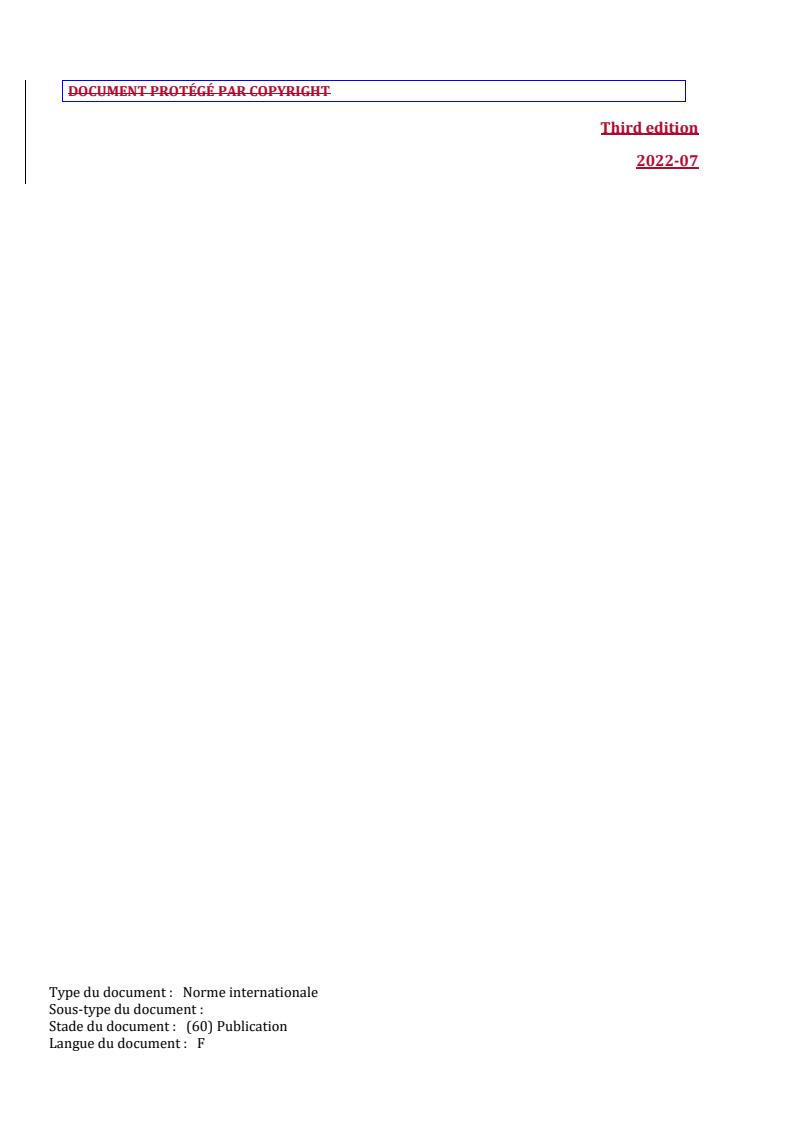 ISO 12696:2022 REDLINE ISO 12696:2022 - Cathodic protection of steel in concrete
Released:18. 07. 2022 - Page 2 preview