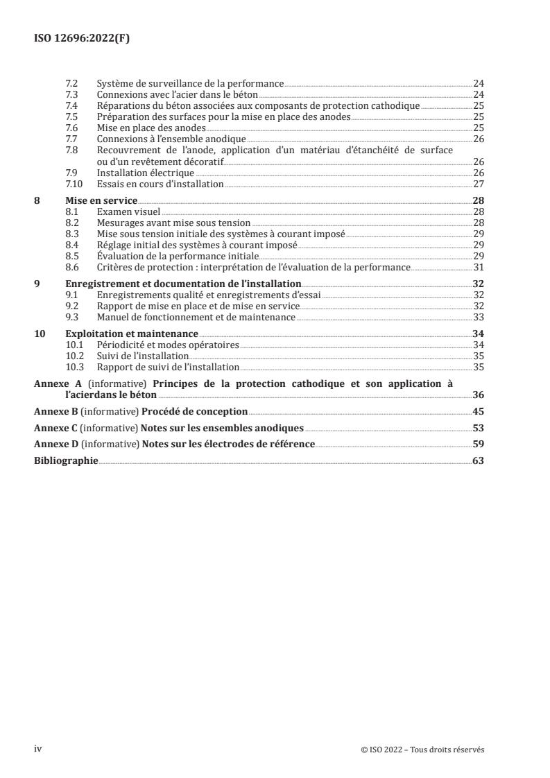 ISO 12696:2022 ISO 12696:2022 - Cathodic protection of steel in concrete
Released:18. 07. 2022 - Page 4 preview