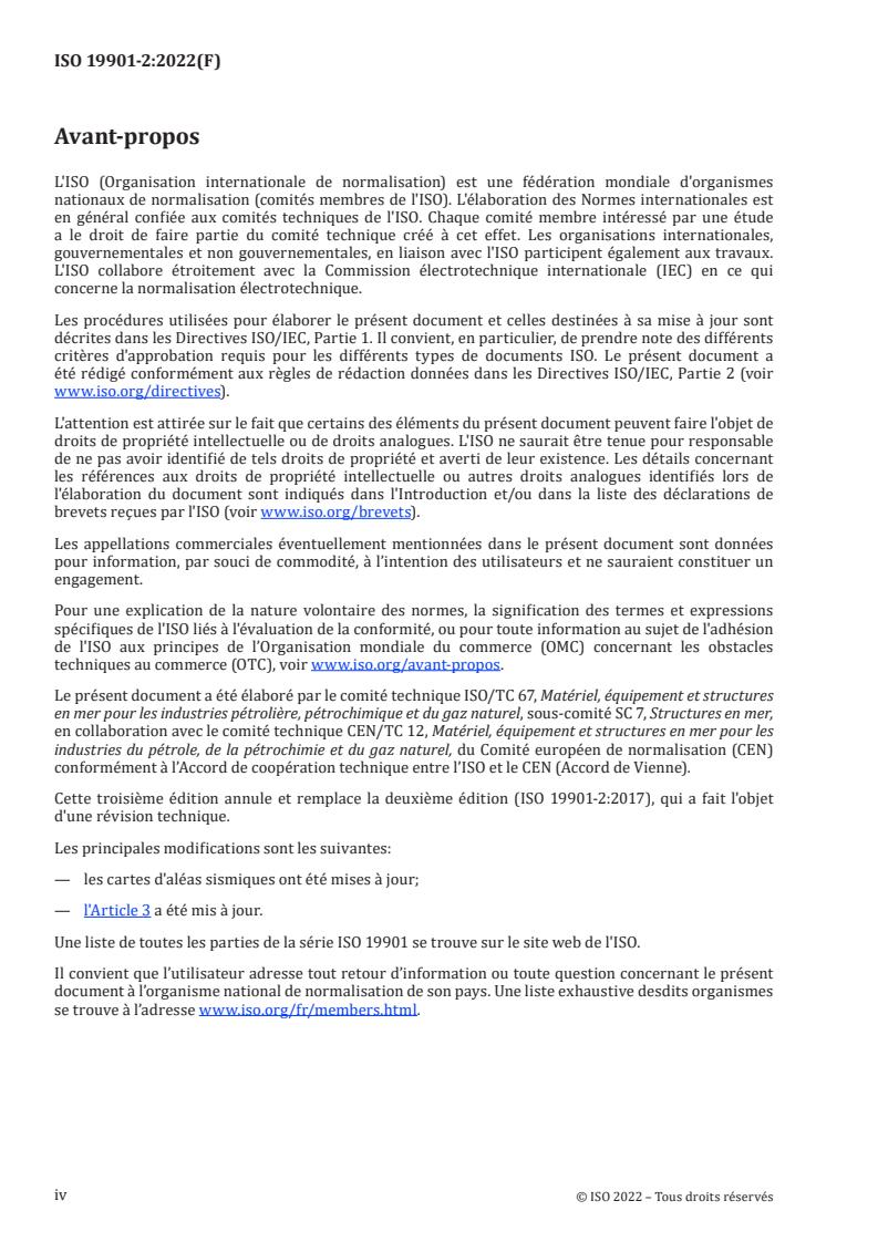 ISO 19901-2:2022 ISO 19901-2:2022 - Petroleum and natural gas industries — Specific requirements for offshore structures — Part 2: Seismic design procedures and criteria
Released:22. 06. 2022 - Page 4 preview