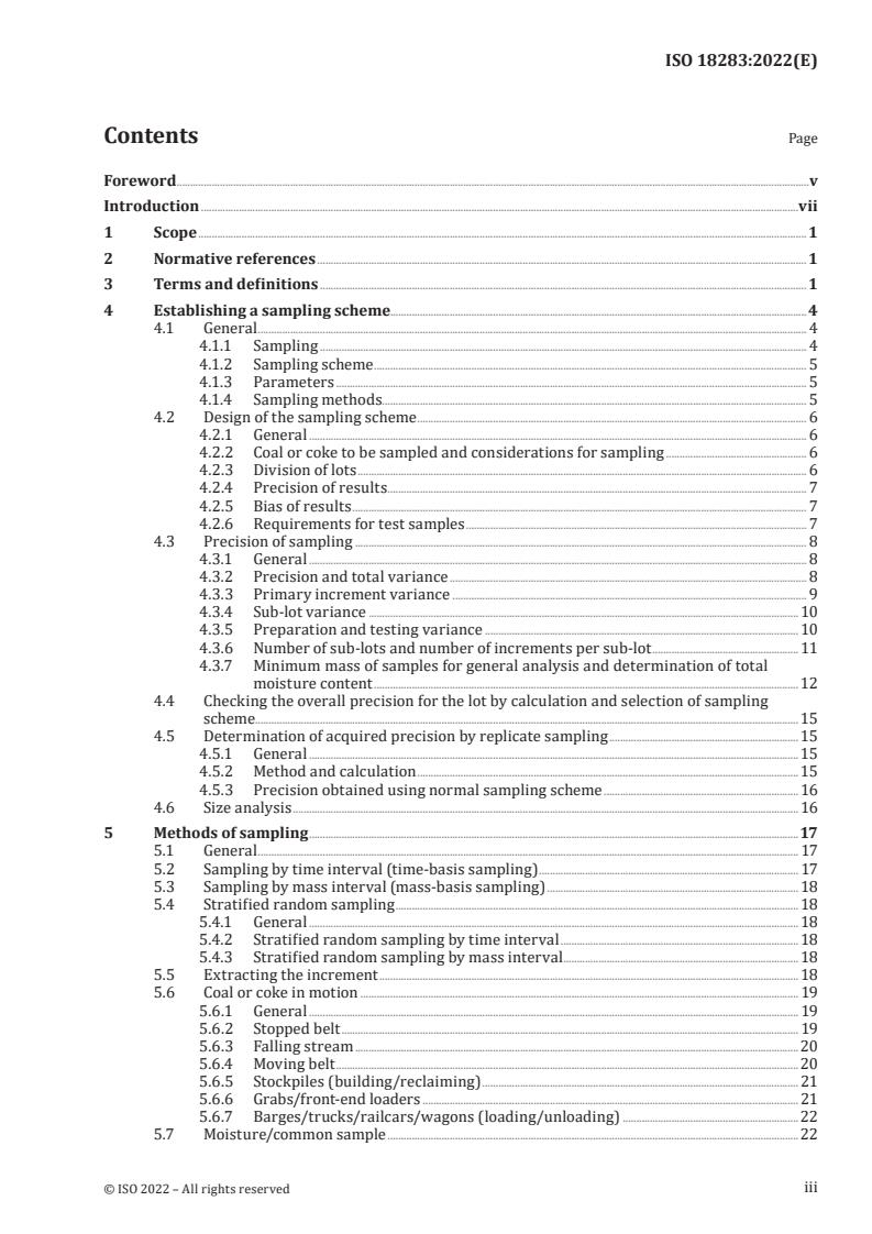 ISO 18283:2022 - Coal and coke — Manual sampling
Released:3/21/2022