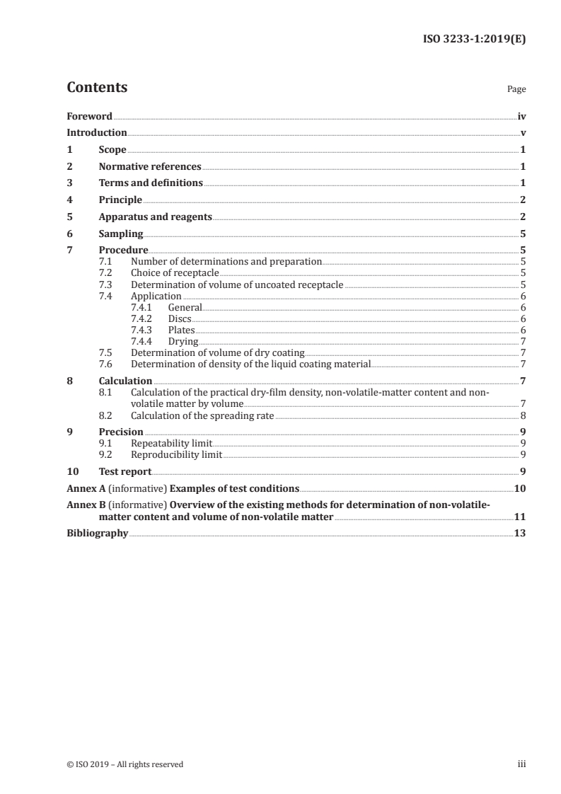 ISO 3233-1:2019 - Paints and varnishes — Determination of percentage volume of non-volatile matter — Part 1: Method using a coated test panel to determine non-volatile matter and to determine dry-film density by the Archimedes' principle
Released:11/15/2019