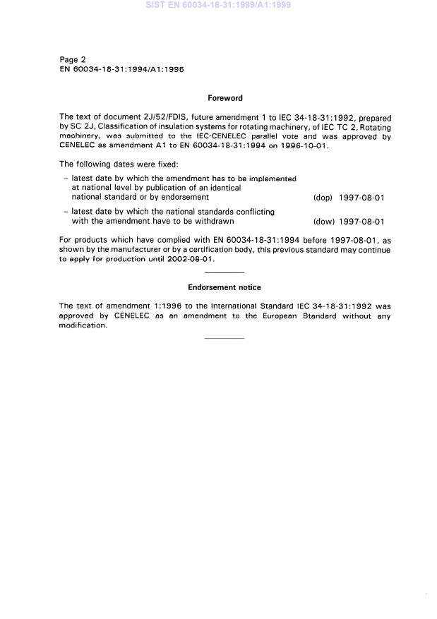 EN 60034-18-31:1994/A1:1996 EN 60034-18-31:1999/A1:1999 - Page 4 preview