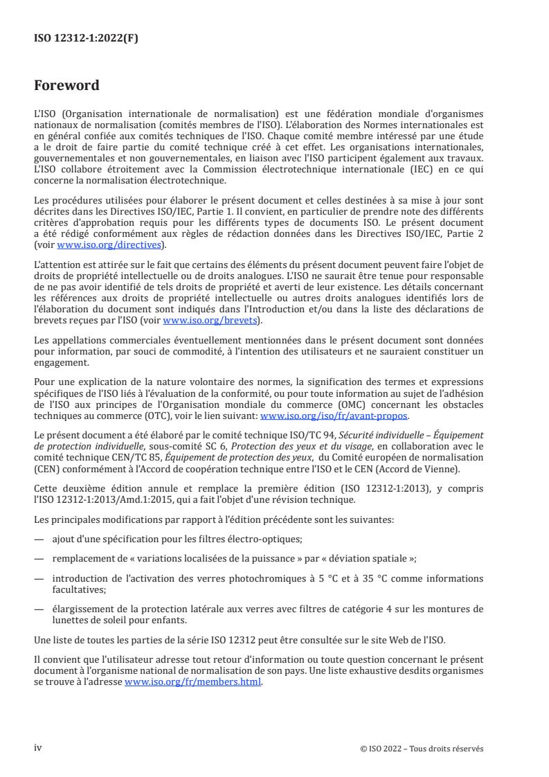 ISO 12312-1:2022 ISO 12312-1:2022 - Eye and face protection — Sunglasses and related eyewear — Part 1: Sunglasses for general use
Released:8. 06. 2022 - Page 4 preview