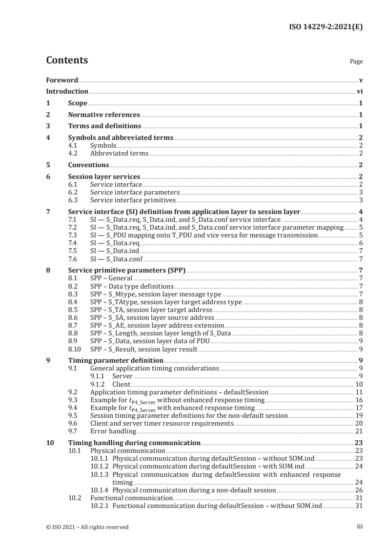 ISO 14229-2:2021 - Road vehicles — Unified diagnostic services (UDS) — Part 2: Session layer services
Released:10/12/2021
