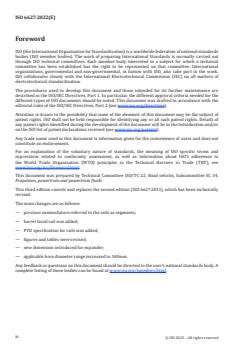 ISO 6627:2022 - Internal combustion engines — Piston rings — Expander/rail oil-control rings
Released:2/25/2022 - Page 4 preview