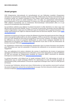 ISO 23903:2021 ISO 23903:2021 - Informatique de santé — Architecture de référence d'interopérabilité et d'intégration — Modèle et cadre
Released:4/28/2021 - Page 4 preview