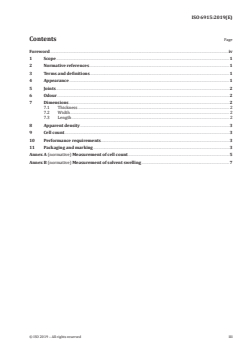 ISO 6915:2019 ISO 6915:2019 - Flexible cellular polymeric materials — Polyurethane foam for laminate use — Specification
Released:4/21/2020 - Page 3 preview