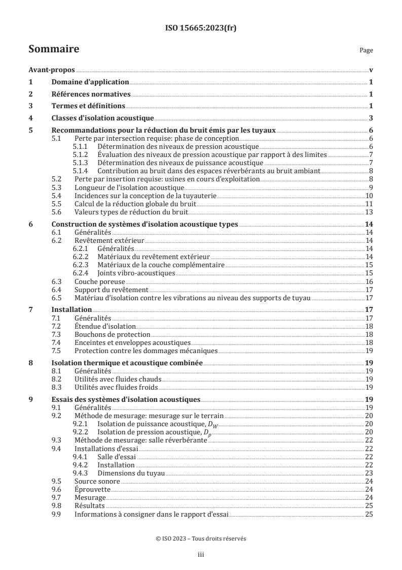 ISO 15665:2023 - Acoustique — Isolation acoustique des tuyaux, clapets et brides
Released:18. 12. 2023