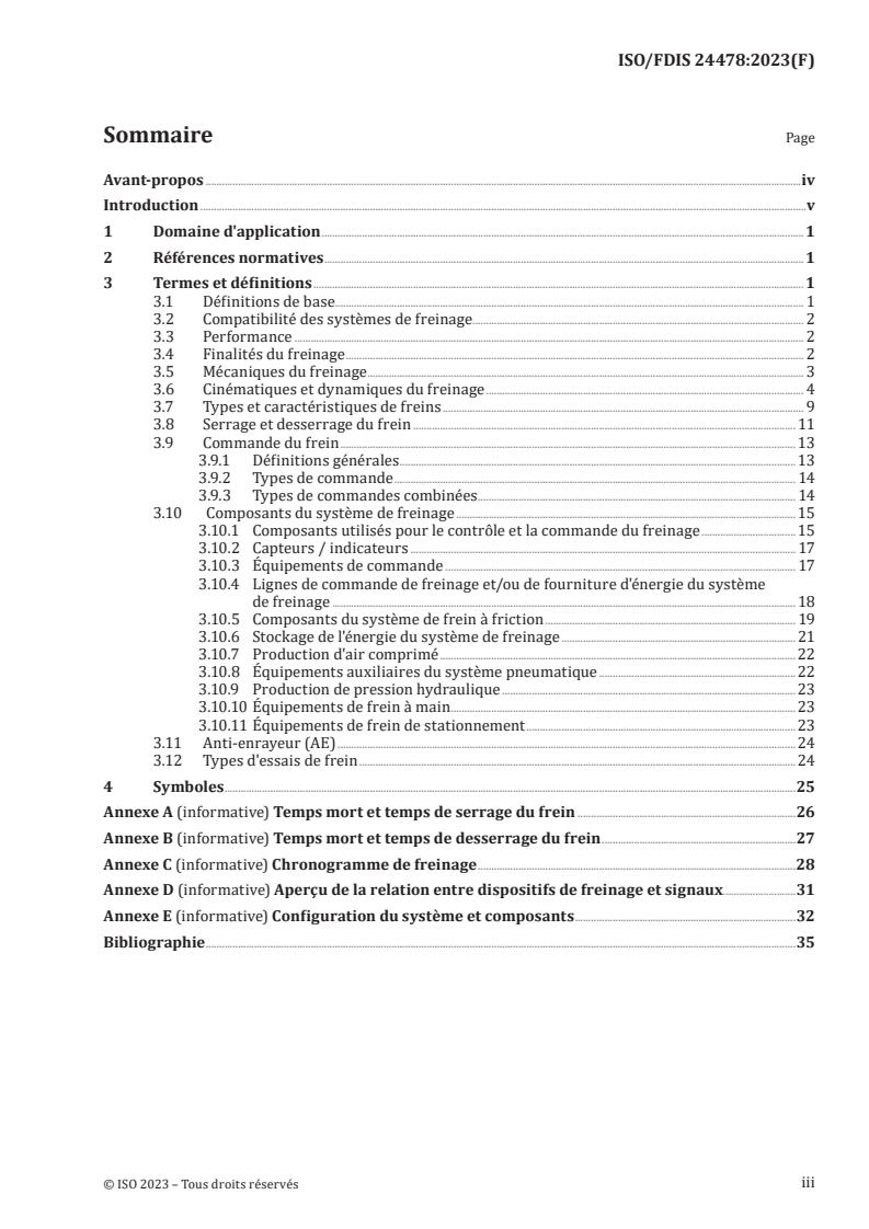 ISO/FDIS 24478 - Applications ferroviaires — Freinage — Vocabulaire général
Released:1/19/2023