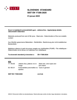 EN 17308:2025 - BARVE - Page 1 preview