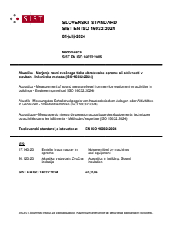 EN ISO 16032:2024 - Page 1 preview