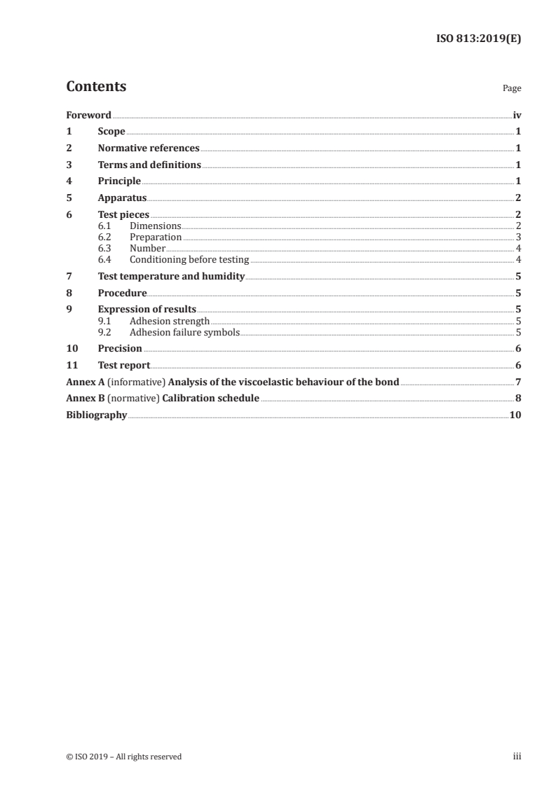 ISO 813:2019 - Rubber, vulcanized or thermoplastic — Determination of adhesion to a rigid substrate — 90 degree peel method
Released:7/17/2019