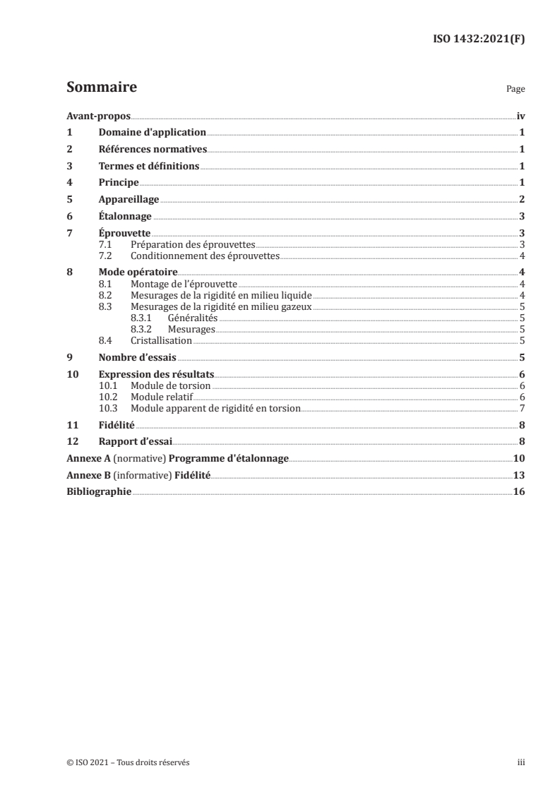 ISO 1432:2021 ISO 1432:2021 - Caoutchouc vulcanisé ou thermoplastique — Détermination de la rigidité à basse température (Essai Gehman)
Released:3/19/2021