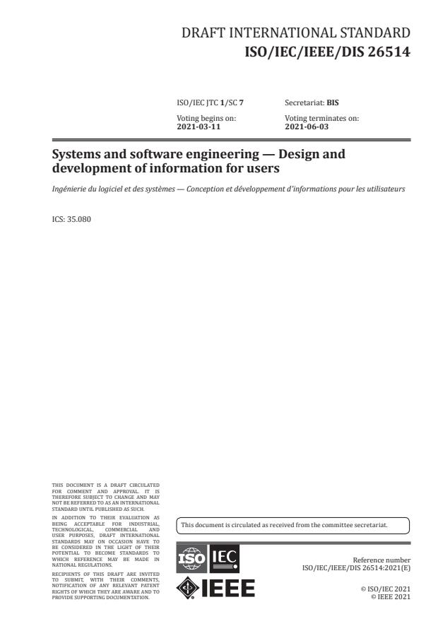 Pdf Ieee Standard For Developing Software Life Cycle Processes Semantic Scholar