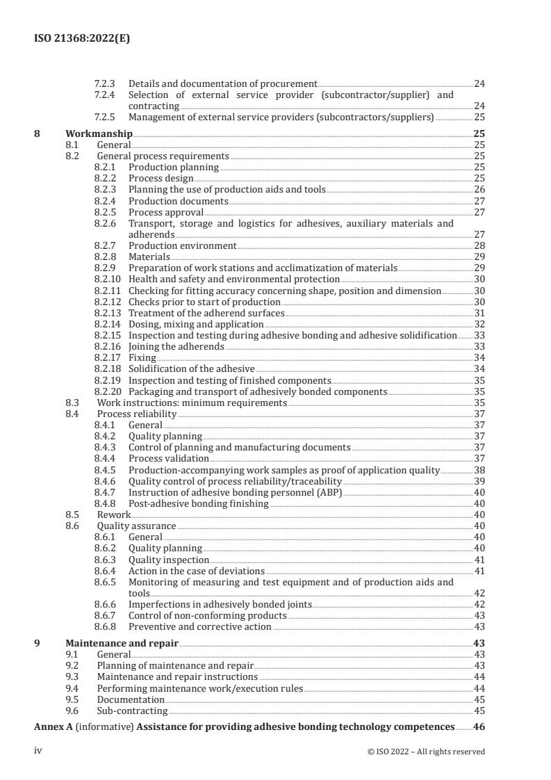 ISO 21368:2022 ISO 21368:2022 - Adhesives — Guidelines for the fabrication of adhesively bonded structures and reporting procedures suitable for the risk evaluation of such structures
Released:3/7/2022 - Page 4 preview