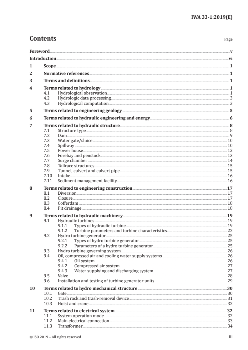 IWA 33-1:2019 - Technical guidelines for the development of small hydropower plants — Part 1: Vocabulary
Released:12/10/2019