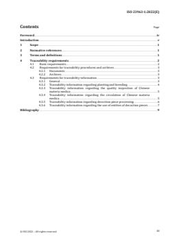 ISO 23963-1:2022 ISO 23963-1:2022 - Traditional Chinese medicine — Requirements for process traceability systems in Chinese materia medica and decoction pieces — Part 1: Components
Released:7. 07. 2022 - Page 3 preview