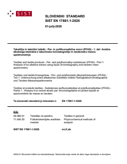 SIST EN 17681-1:2025 - Page 1 preview