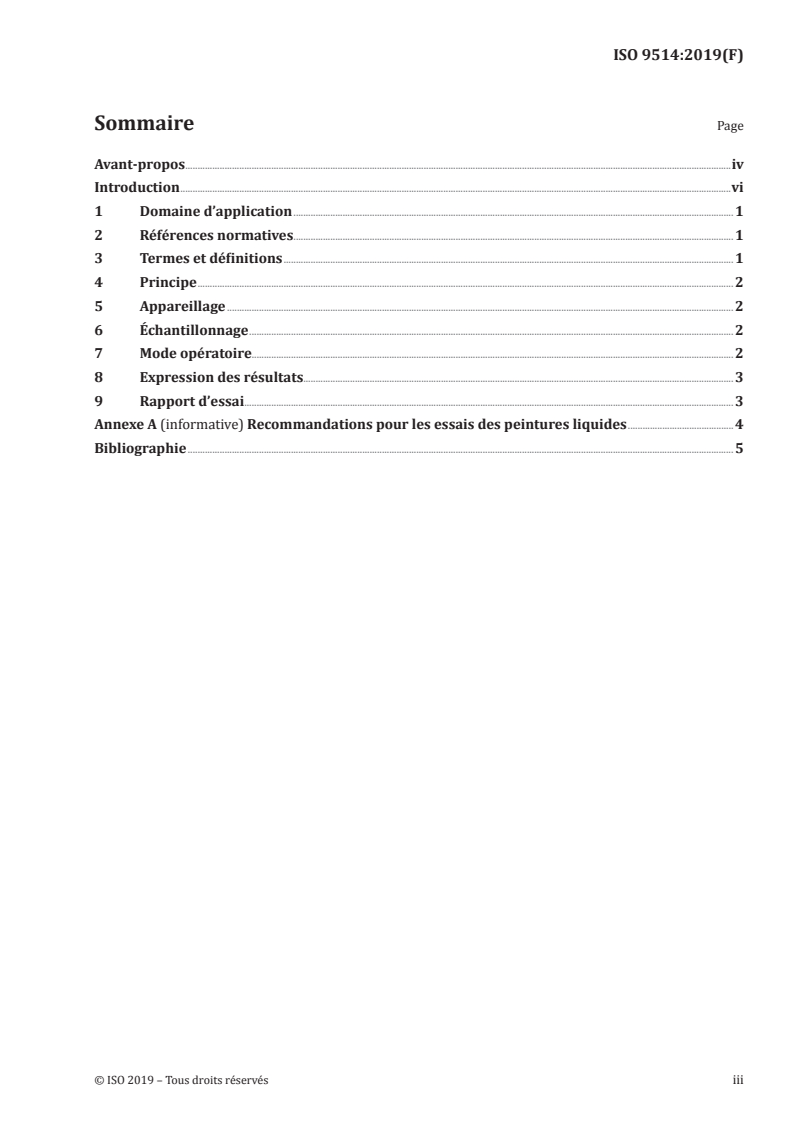 ISO 9514:2019 - Peintures et vernis — Détermination du délai maximal d'utilisation après mélange des systèmes de revêtement multicomposants — Préparation et conditionnement des échantillons et lignes directrices pour les essais
Released:5/29/2019