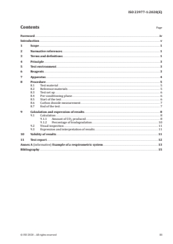 ISO 23977-1:2020 - Plastics — Determination of the aerobic biodegradation of plastic materials exposed to seawater — Part 1: Method by analysis of evolved carbon dioxide
Released:11/10/2020 - Page 3 preview