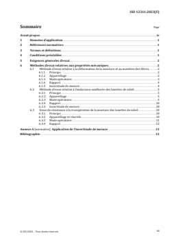 ISO 12311:2023 - Équipement de protection individuelle — Méthodes d'essai pour lunettes de soleil et articles de lunetterie associés
Released:11. 12. 2023 - Page 3 preview