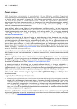 ISO 12311:2023 - Équipement de protection individuelle — Méthodes d'essai pour lunettes de soleil et articles de lunetterie associés
Released:11. 12. 2023 - Page 4 preview