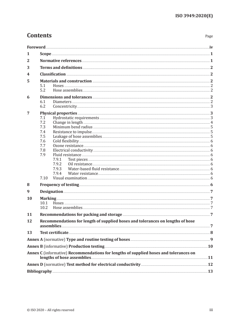 ISO 3949:2020 - Plastics hoses and hose assemblies — Textile-reinforced types for hydraulic applications — Specification
Released:12/18/2020