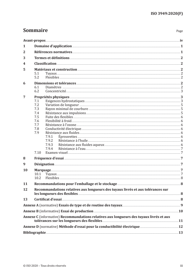 ISO 3949:2020 - Tuyaux et flexibles en plastique — Types hydrauliques avec armature textile — Spécifications
Released:12/18/2020