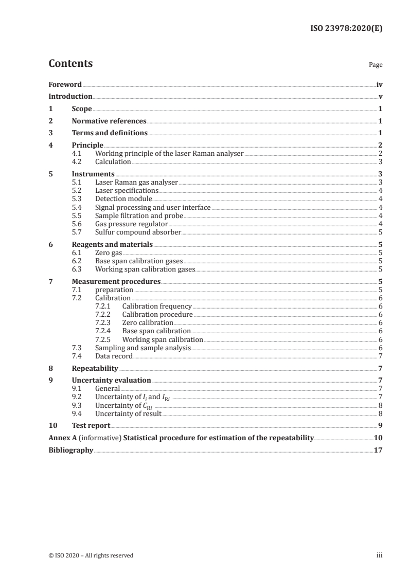 ISO 23978:2020 ISO 23978:2020 - Natural gas — Upstream area — Determination of composition by Laser Raman spectroscopy
Released:9/11/2020