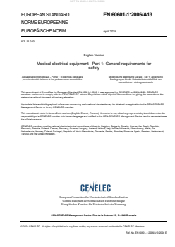 SIST EN 60601-1:2007/A13:2024 - Page 3 preview