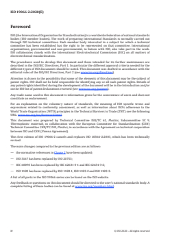 ISO 19066-2:2020 ISO 19066-2:2020 - Plastics — Methyl methacrylate-acrylonitrile-butadiene-styrene (MABS) moulding and extrusion materials — Part 2: Preparation of test specimens and determination of properties
Released:3/17/2020 - Page 4 preview
