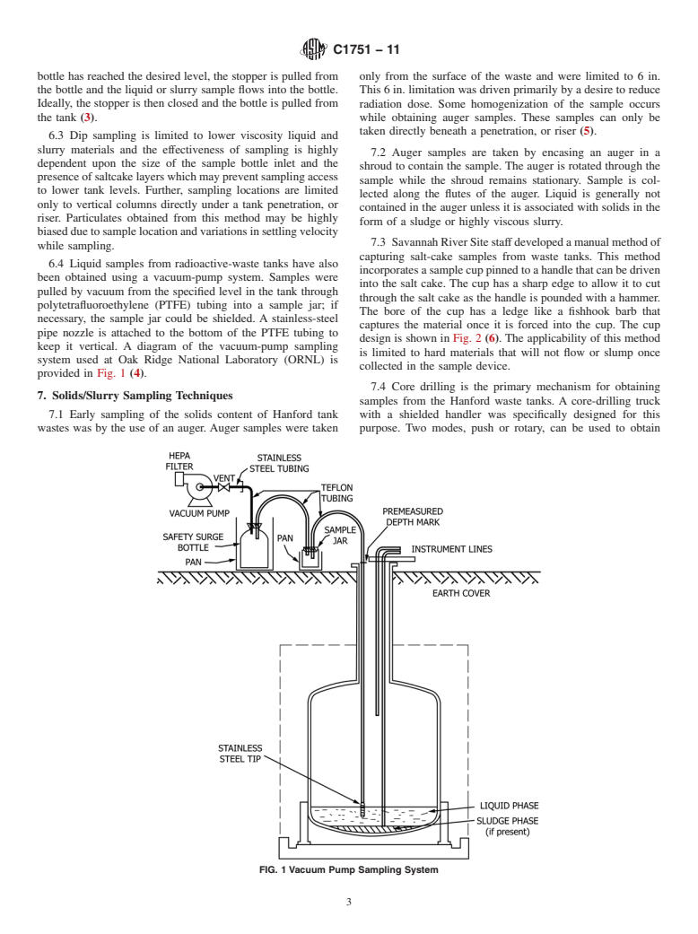 ASTM C1751-11 - Standard Guide for Sampling Radioactive Tank Waste