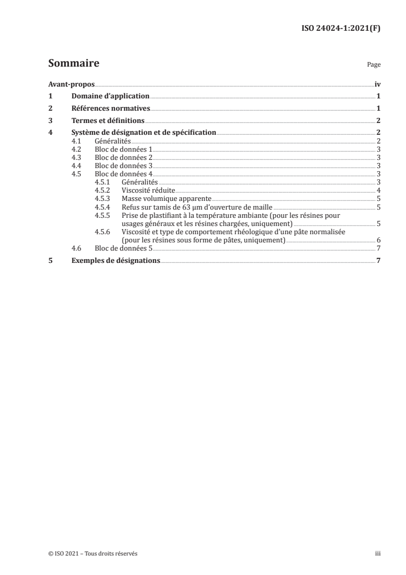 ISO 24024-1:2021 ISO 24024-1:2021 - Plastiques — Résines d'homopolymères et de copolymères de chlorure de vinyle — Partie 1: Système de désignation et base de spécifications
Released:2/10/2021
