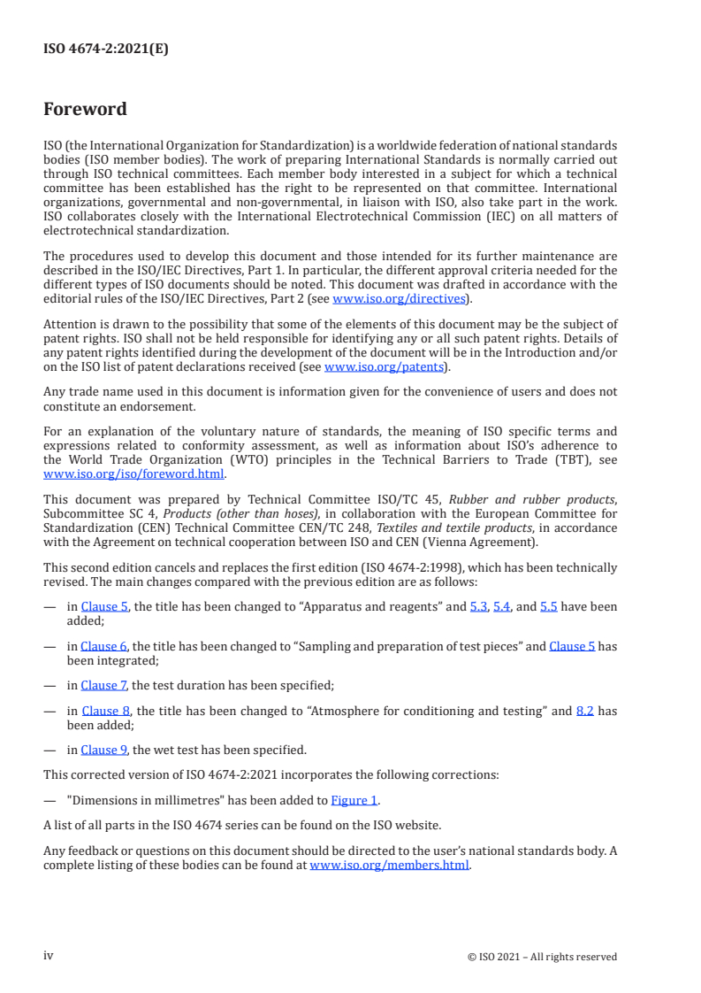 ISO 4674-2:2021 ISO 4674-2:2021 - Rubber- or plastics-coated fabrics — Determination of tear resistance — Part 2: Ballistic pendulum method
Released:11/26/2021 - Page 4 preview