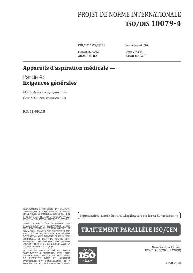 ISO/DIS 10079-4