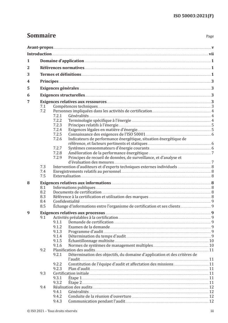 ISO 50003:2021 - Systèmes de management de l'énergie — Exigences pour les organismes procédant à l'audit et à la certification de systèmes de management de l'énergie
Released:5/4/2021