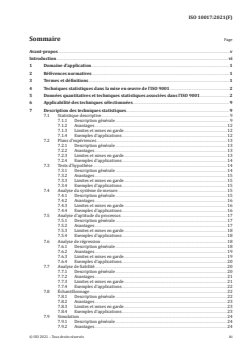 ISO 10017:2021 - Management de la qualité — Recommandations relatives aux techniques statistiques pour l’ISO 9001:2015
Released:7/9/2021 - Page 3 preview