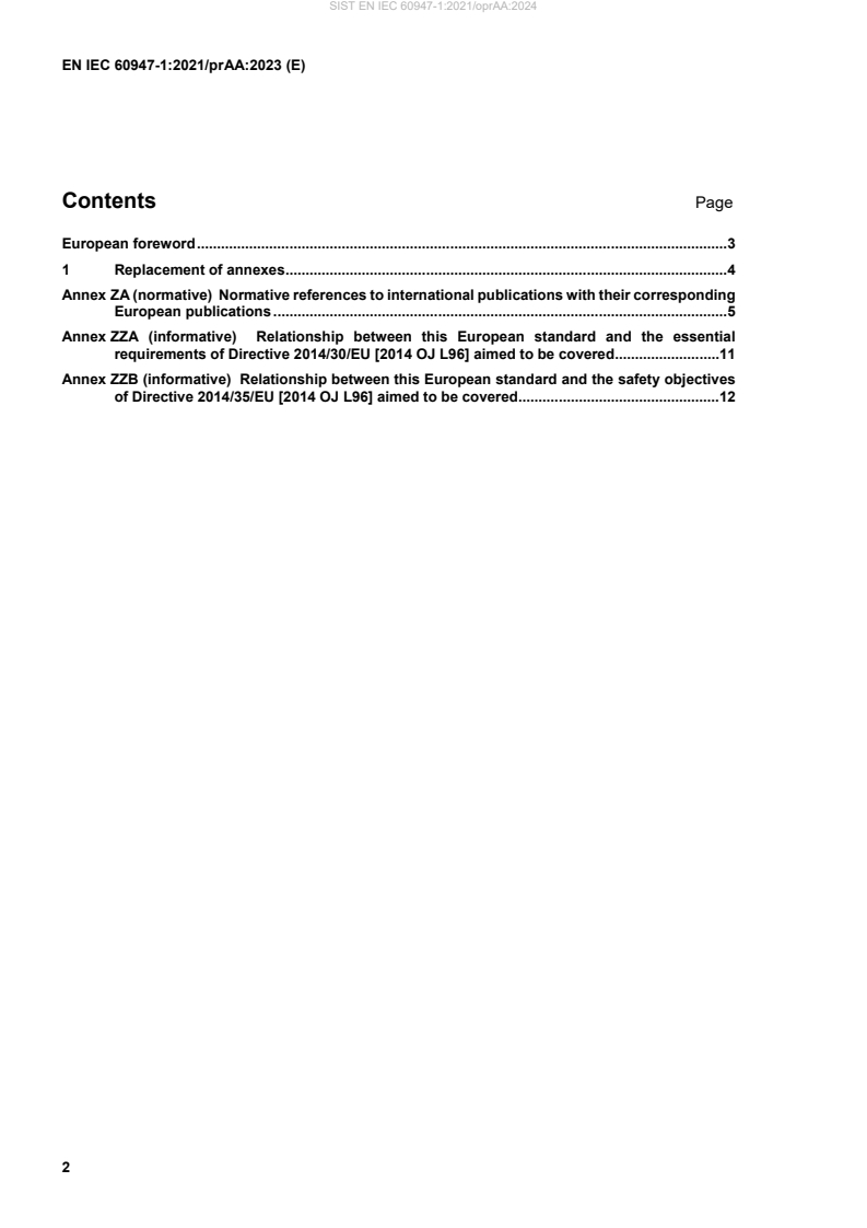 EN IEC 60947-1:2021/prAA:2023 EN IEC 60947-1:2021/oprAA:2024 - Page 4 preview
