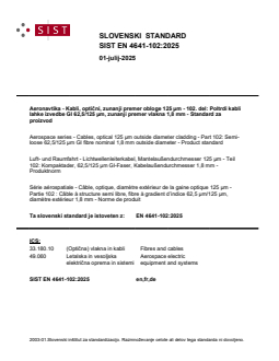 SIST EN 4641-102:2025 SIST EN 4641-102:2025 - Page 1 preview