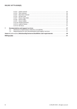 ISO/IEC 10779:2020 ISO/IEC 10779:2020 - Information technology — Office equipment — Accessibility guidelines for older persons and persons with disabilities
Released:5/11/2020 - Page 4 preview