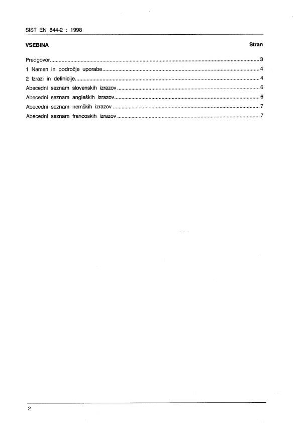 EN 844-2:1997 EN 844-2:1998 - Page 4 preview